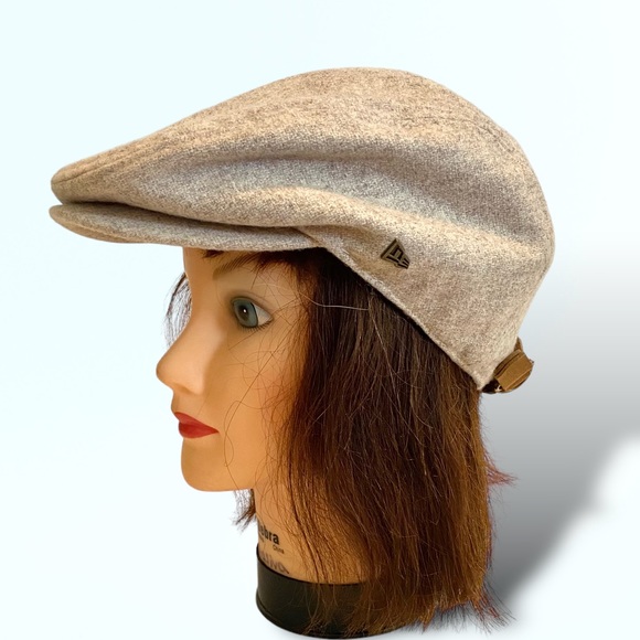 New Era NFL Officially Licensed Wool Blend Flat Cap Ivy Cap SZ L - Picture 1 of 11